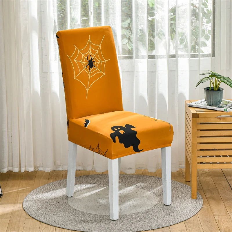Festive Stretch Chair Covers for Holiday Dining - Image 39
