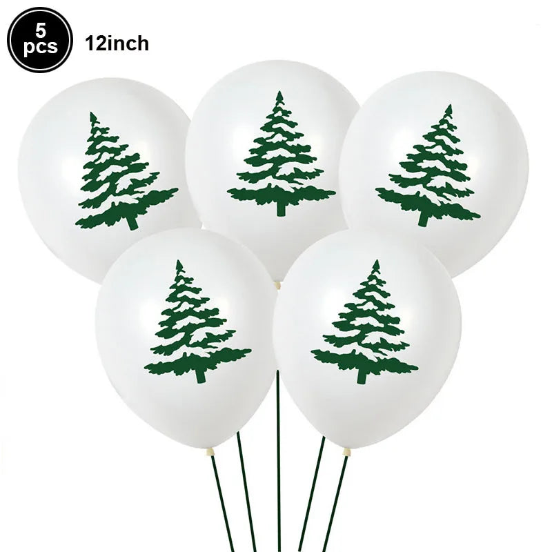 Cheerful Christmas Foil Balloons for Festive Decor - Image 18