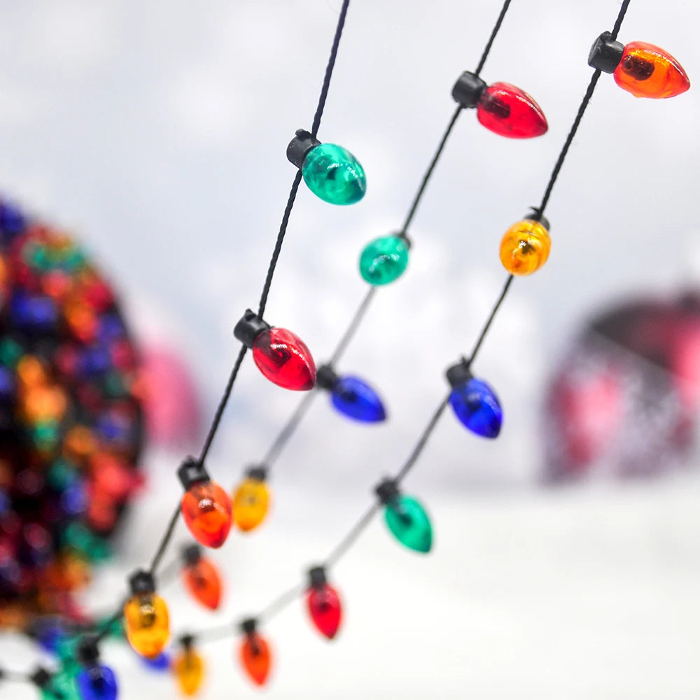 Festive Miniature String Lights for Dollhouses - Image 5