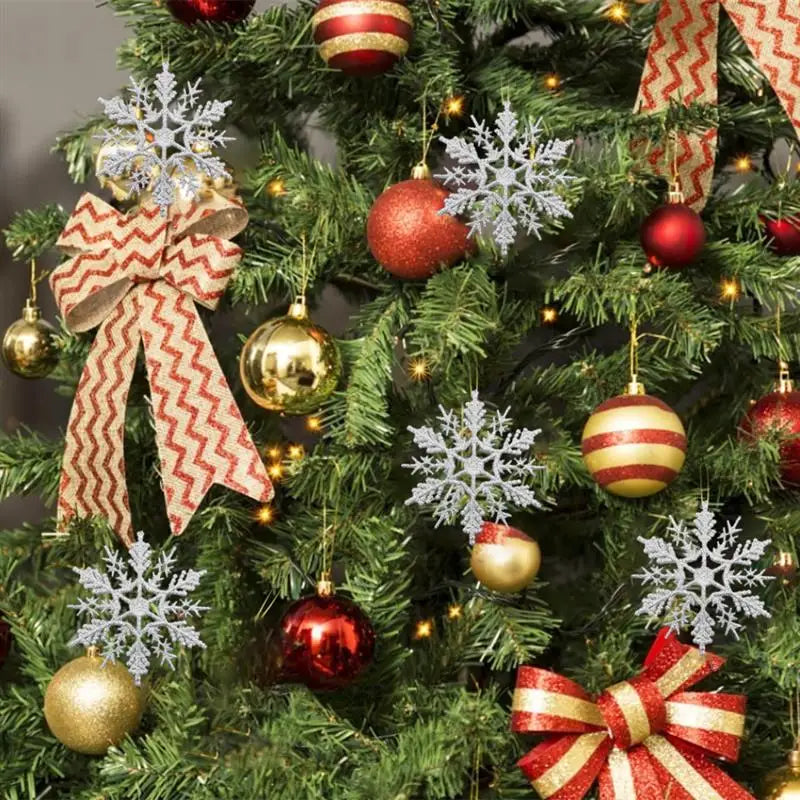 24pcs Snowflakes for Festive Holiday Decor - Image 22