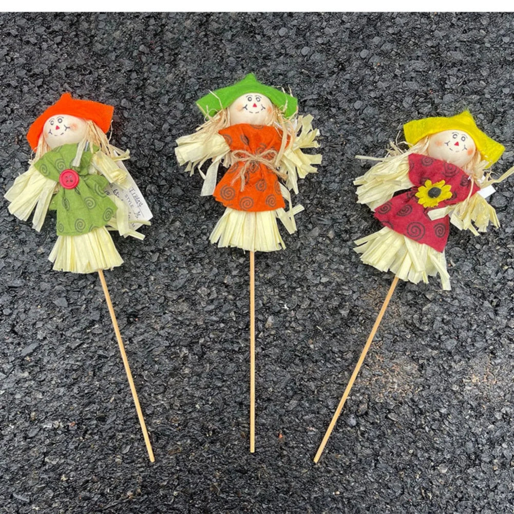 Charming Fall Scarecrow Ornament for Autumn Decor - Image 8