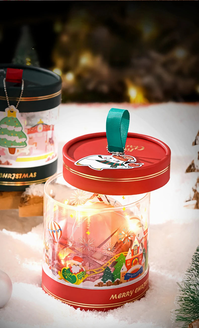 Festive Round Candy Gift Box for Holidays - Image 18
