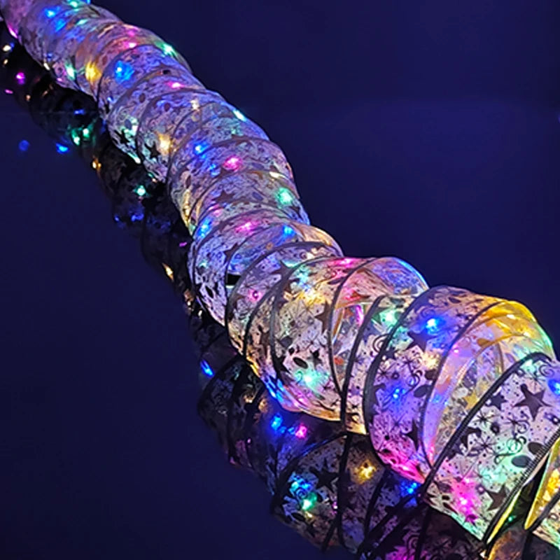 Glowing Christmas LED Ribbon Lights for Festive Decor - Image 22
