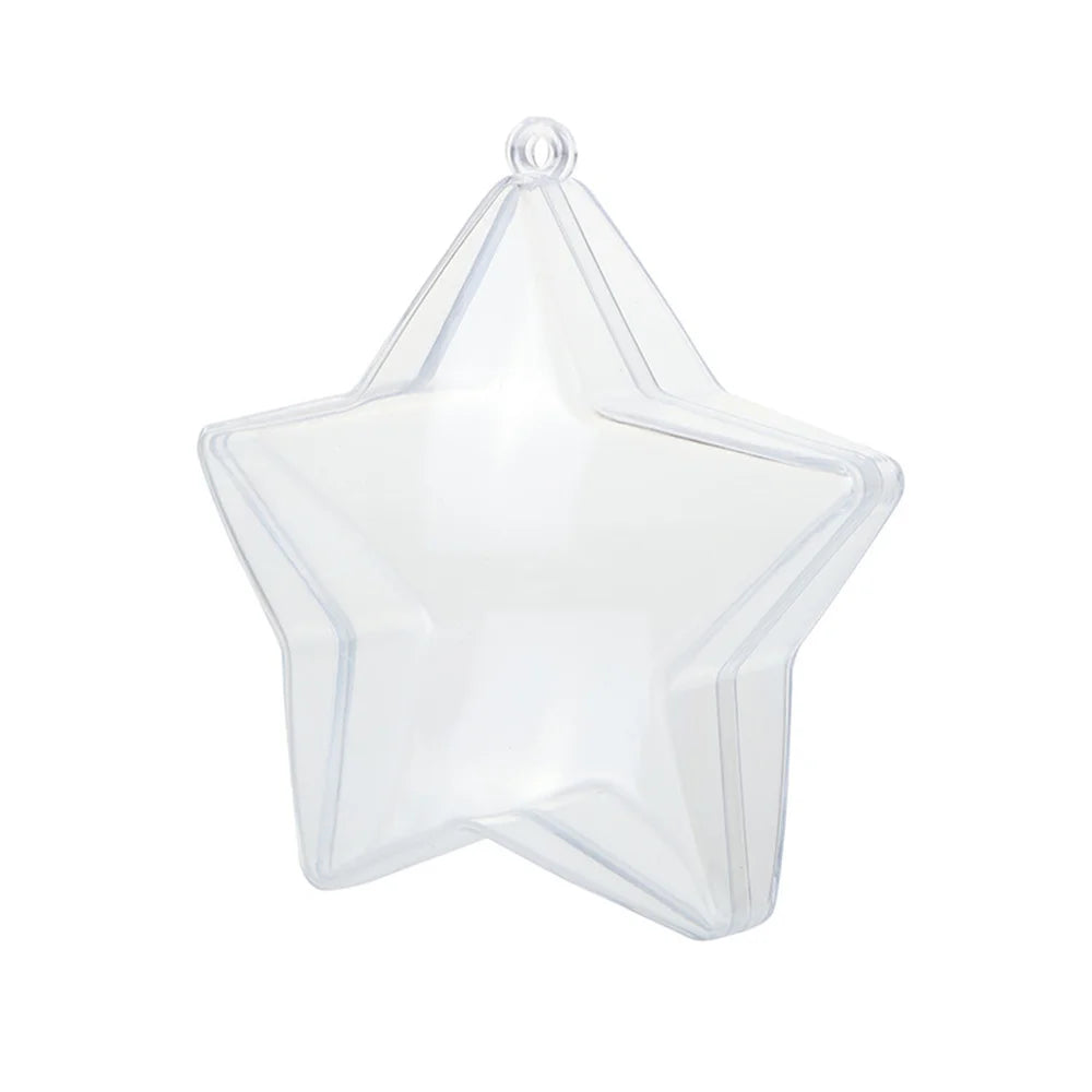 DIY Clear Plastic Fillable Christmas Ornaments - Image 14