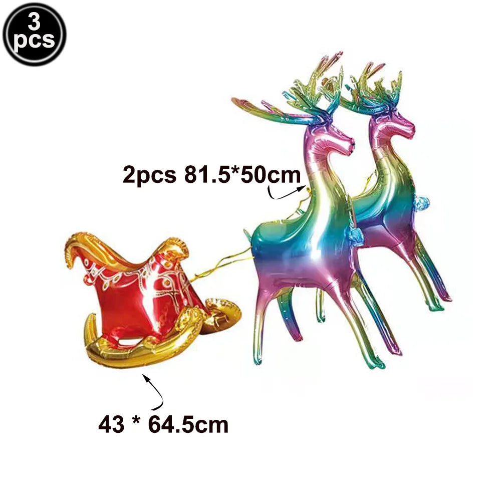 Festive Christmas Balloon Set: Snowman, Tree & Santa! - Image 34
