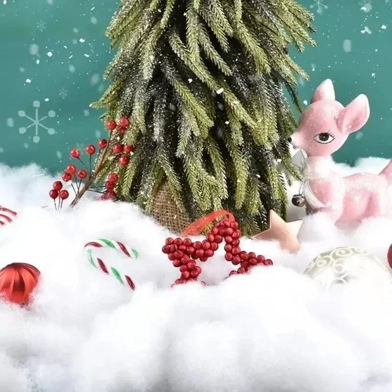 Fluffy Christmas Artificial Snow for Festive Decor - Image 13