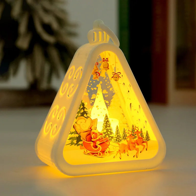 Festive Christmas Light Lanterns for Holiday Decor - Image 22