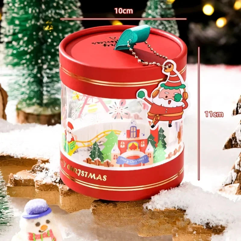 Festive Round Candy Gift Box for Holidays - Image 10