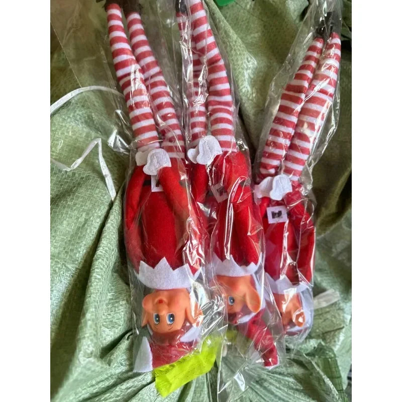 42CM Naughty Elf Plush Toy for Christmas Decor - Image 8