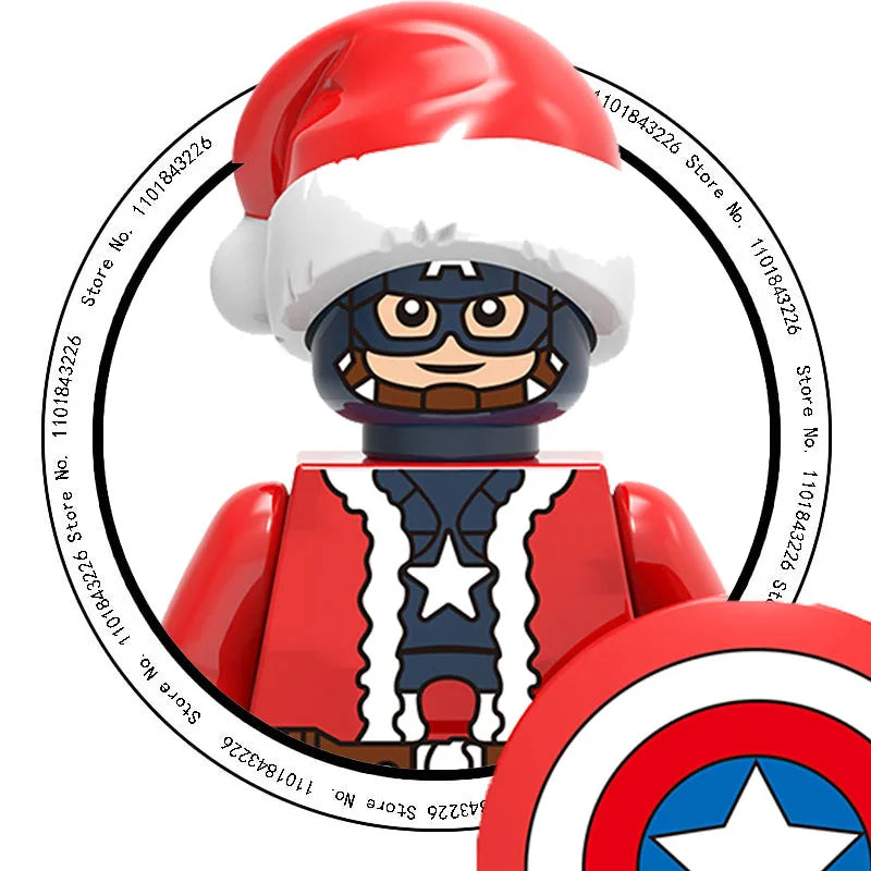 Christmas Mini Building Blocks: Santa & Reindeer Gifts - Image 14