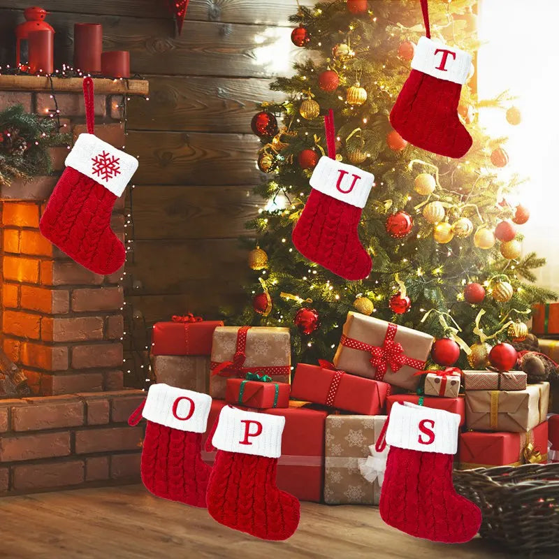 Cozy Christmas Socks & Tree Ornaments Set - Image 35