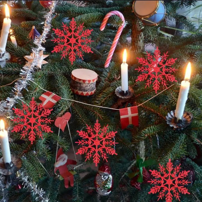 24pcs Snowflakes for Festive Holiday Decor - Image 21