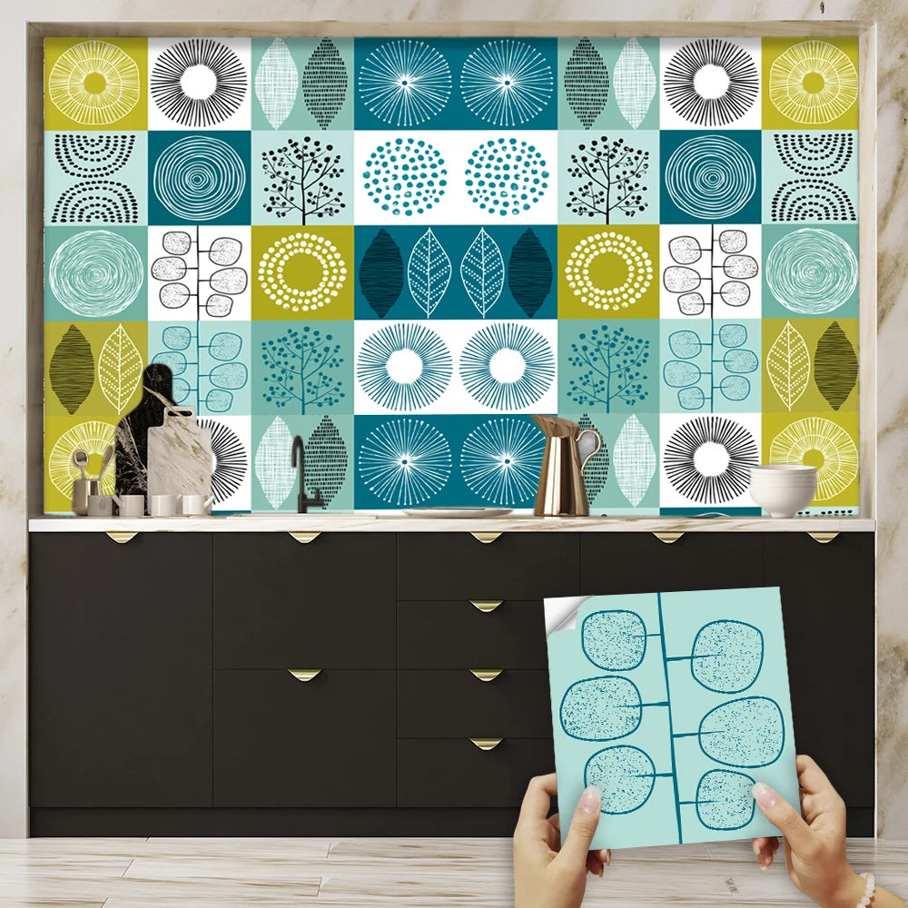 16-Piece Matte Waterproof Christmas Wall Stickers - Image 193