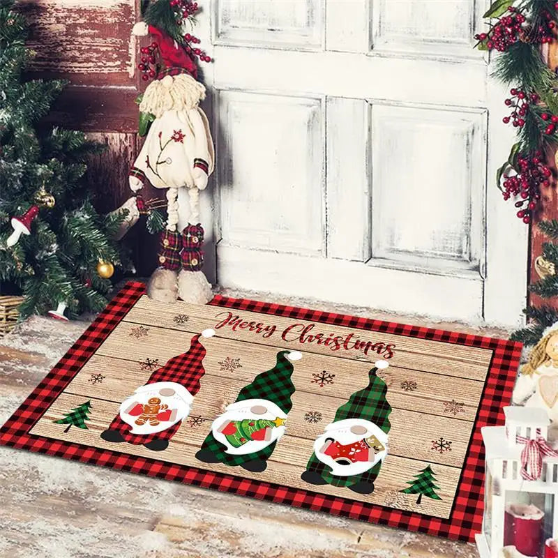 Festive Anti-Slip Christmas Floor Mat - Holiday Decor - Image 25