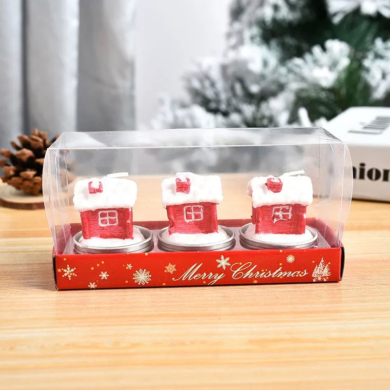 “3-Piece Christmas Candle Set – Festive Decor” - Image 8