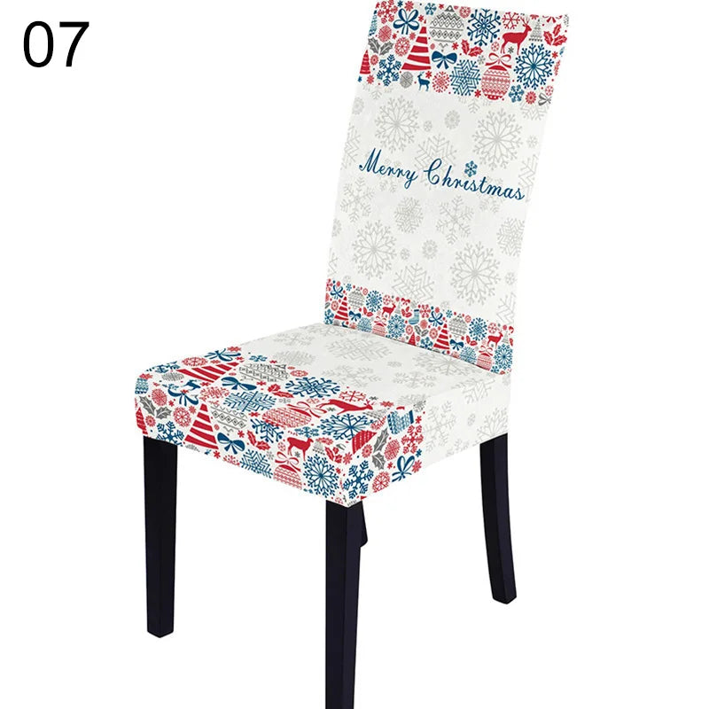 Festive Santa & Snowman Christmas Chair Covers - Image 19