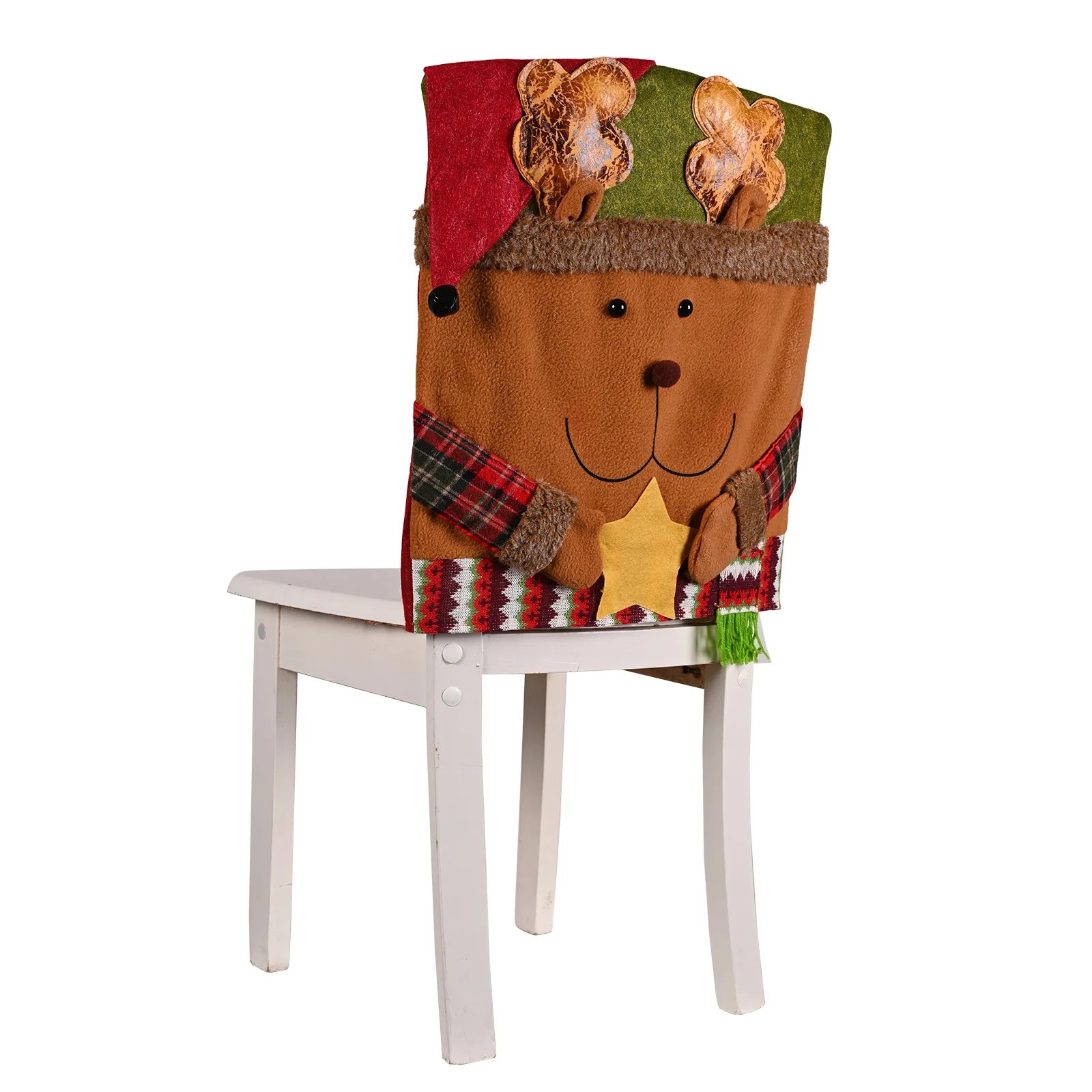 Festive Christmas Chair & Stool Decoration Set - Image 6