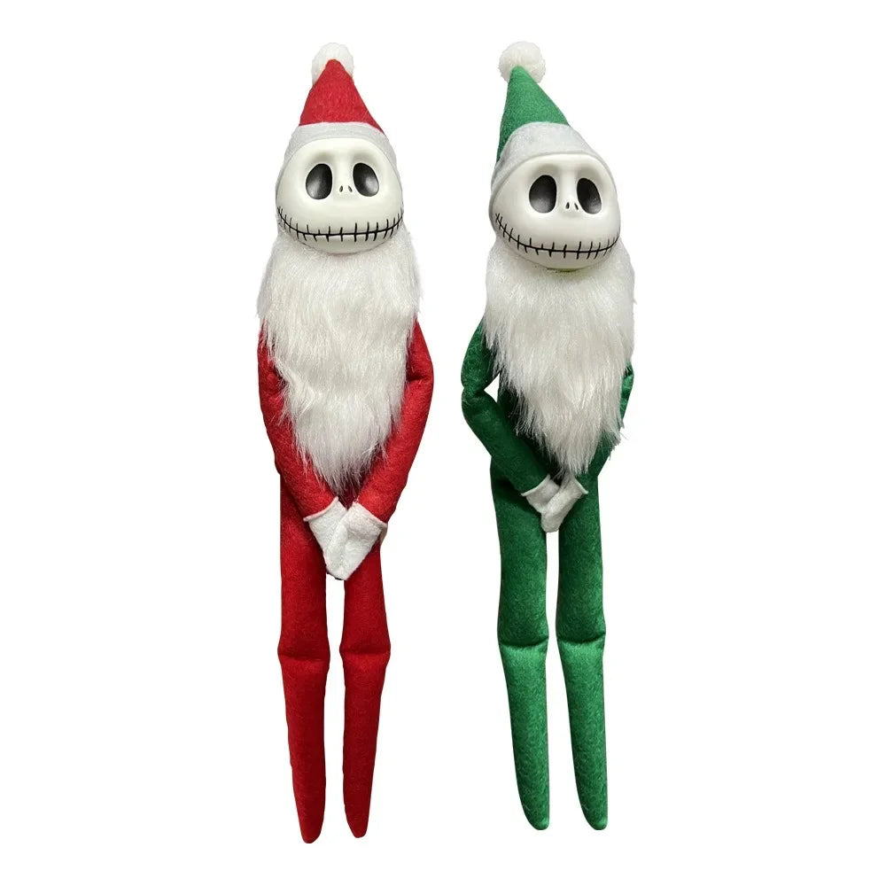 Festive Skull Face Doll for Christmas Décor - Image 8