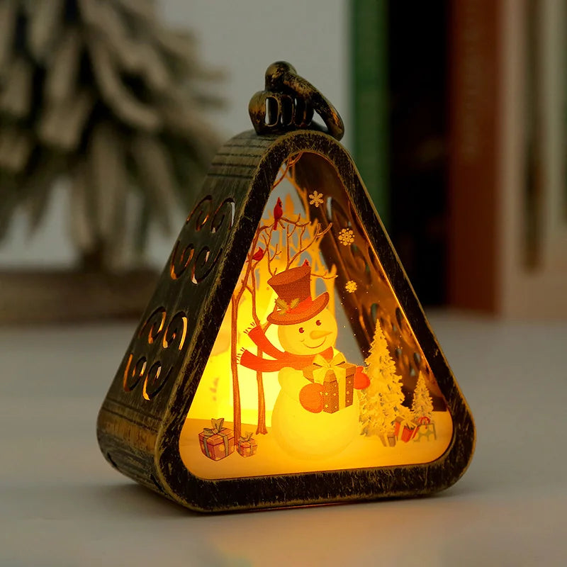 Festive Christmas Light Lanterns for Holiday Decor - Image 18
