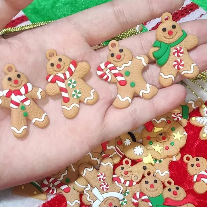 Gingerbread Man Christmas Tree Ornaments - Festive Decor - Image 11