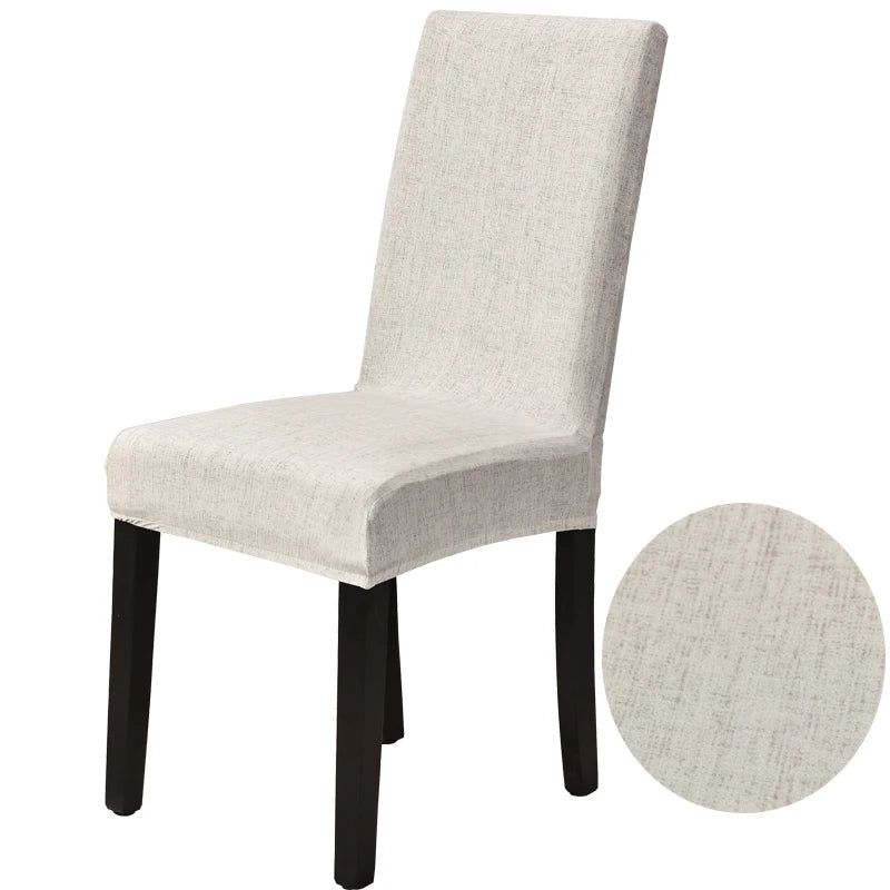 Festive Elastic Chair Covers for Holiday Cheer - Image 5