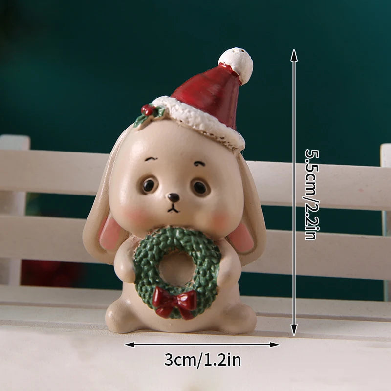 Charming Mini Santa Snowman Christmas Ornaments - Image 14