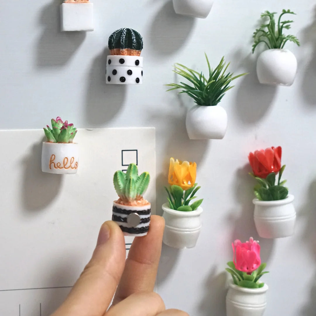 3D Cute Cactus Fridge Magnets for Christmas - Image 16