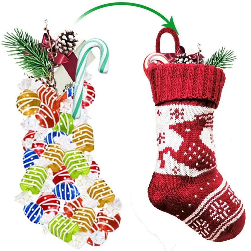 Cozy Christmas Socks & Tree Ornaments Set - Image 45
