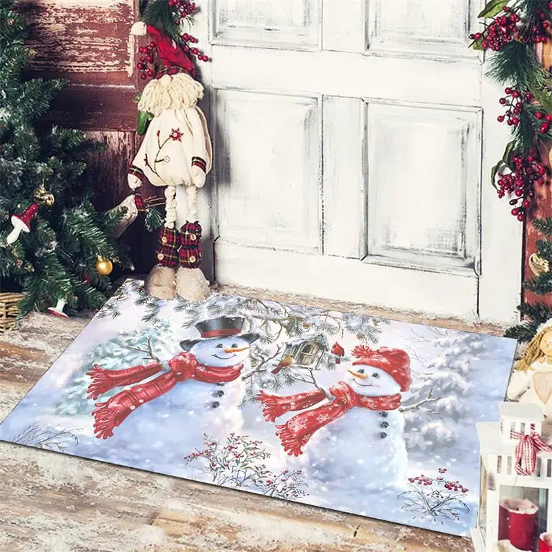 Festive Anti-Slip Christmas Floor Mat - Holiday Decor - Image 23