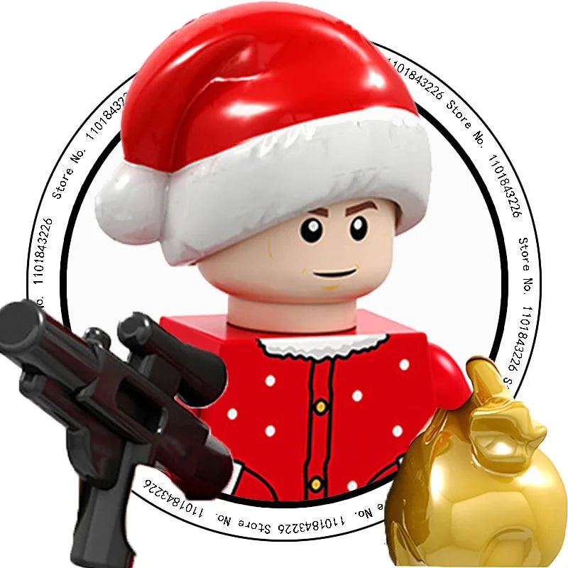 Christmas Mini Building Blocks: Santa & Reindeer Gifts - Image 26