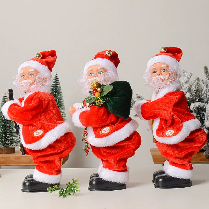 Musical Dancing Santa Claus Doll – Fun Christmas Decor! - Image 10