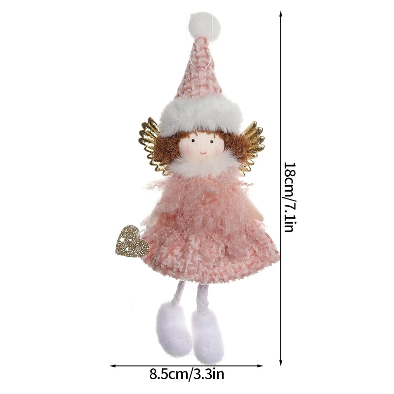 Charming Christmas Angel Doll Hanging Ornament - Image 20