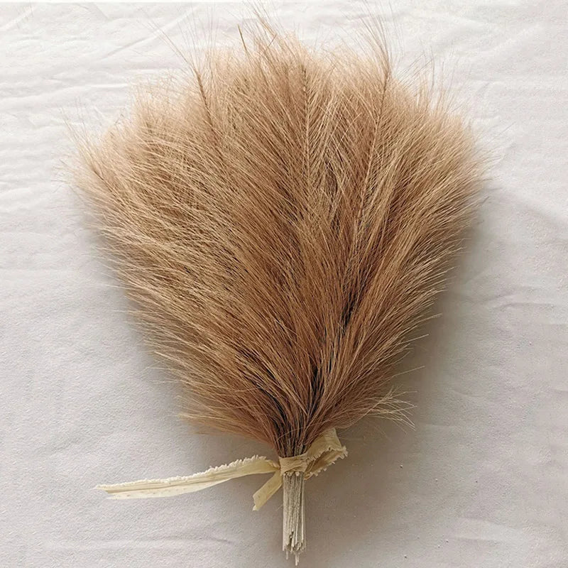 10/30 Pcs Fluffy Pampas Grass for Festive Decor - Image 3