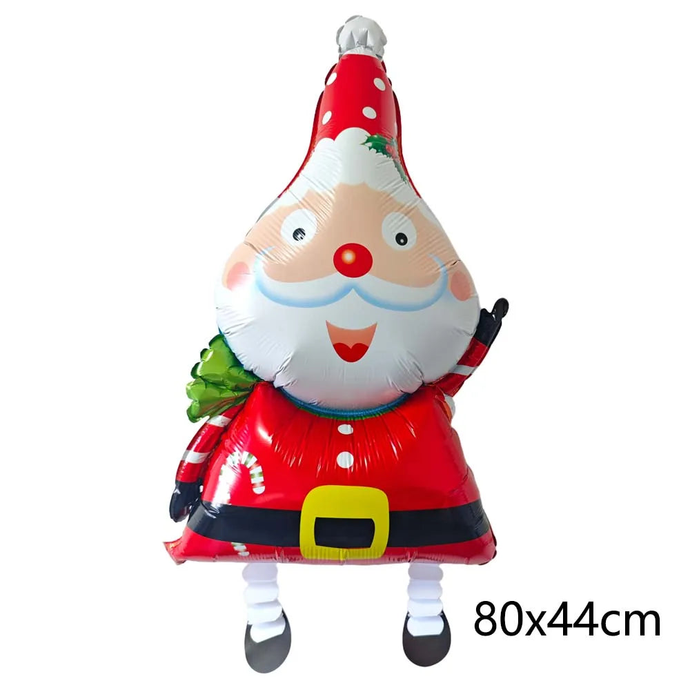 Cheerful Christmas Foil Balloons for Festive Decor - Image 45