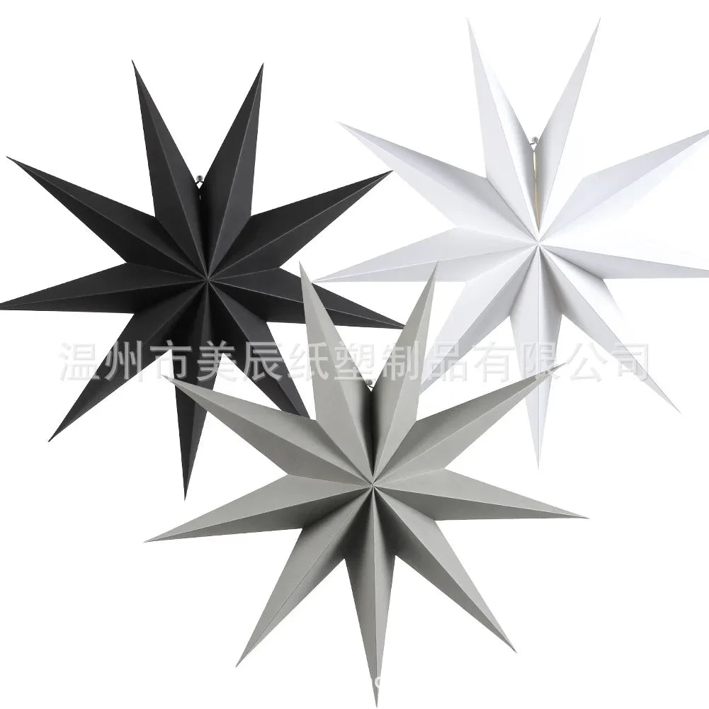 Stunning 9-Pointed Star Christmas Hanging Decor - Image 7