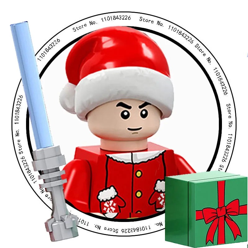 Christmas Mini Building Blocks: Santa & Reindeer Gifts - Image 11