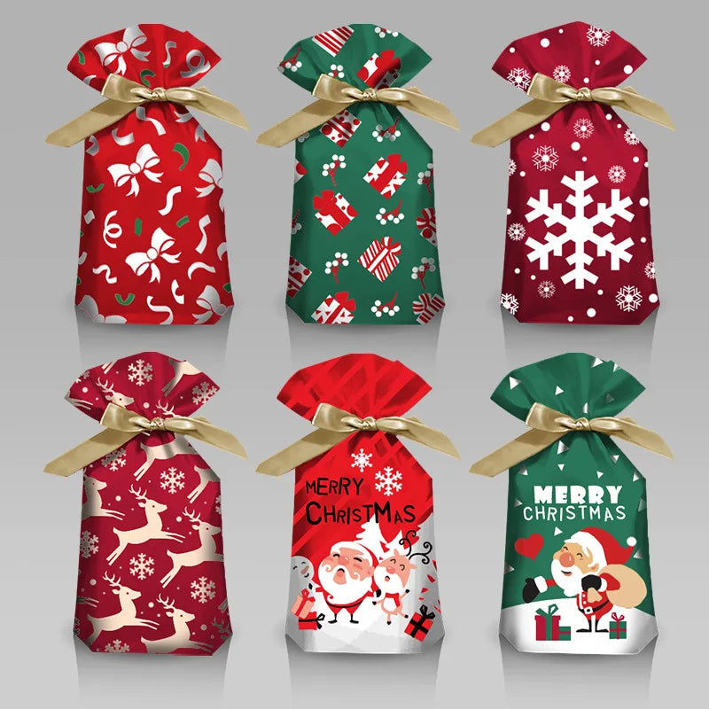 Colorful Cartoon Gift Bags for Christmas Parties - Image 9