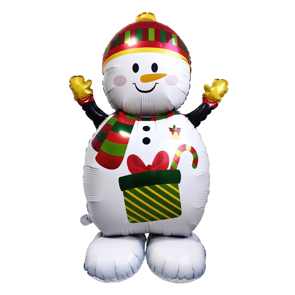 Festive Christmas Balloon Set: Snowman, Tree & Santa! - Image 11