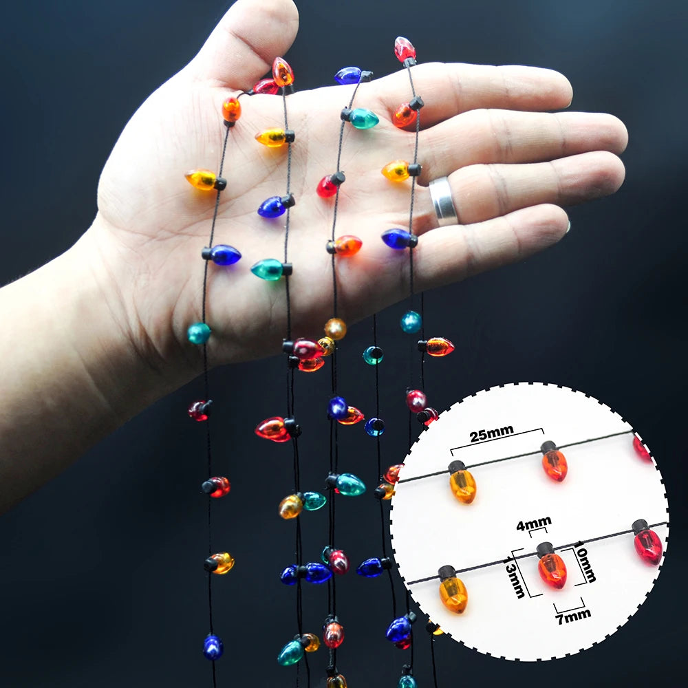 Festive Miniature String Lights for Dollhouses - Image 9