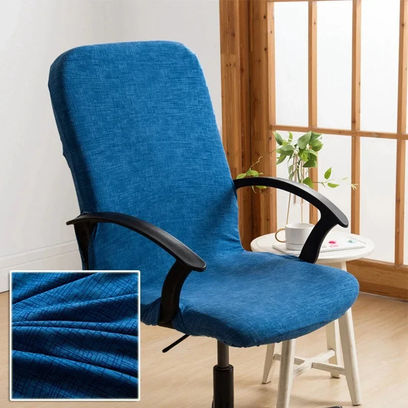 Festive Elastic Christmas Chair Cover – Anti-Slip Design - Image 48