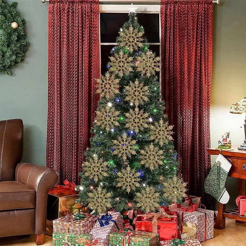 24pcs Snowflakes for Festive Holiday Decor - Image 5