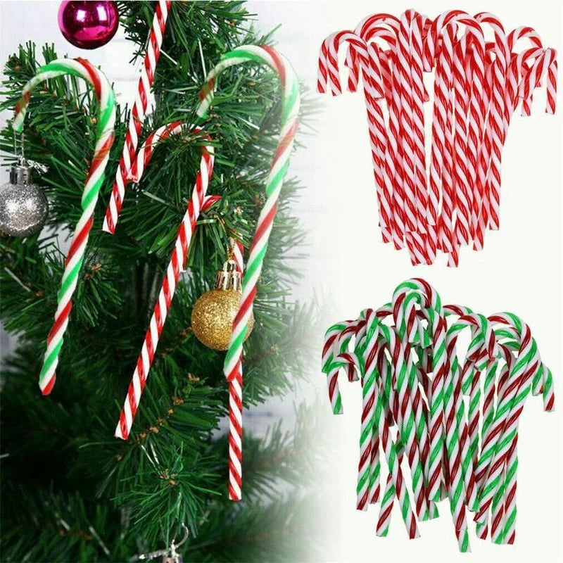 Charming Red & White Candy Cane Ornaments - Image 17