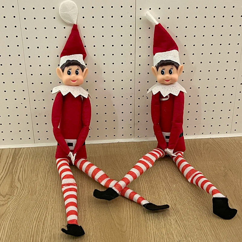 Charming Red Elf Doll for Festive Christmas Decor - Image 12