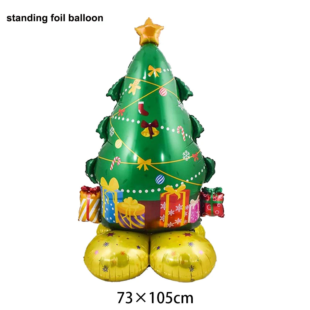 Cheerful Christmas Foil Balloons for Festive Decor - Image 7