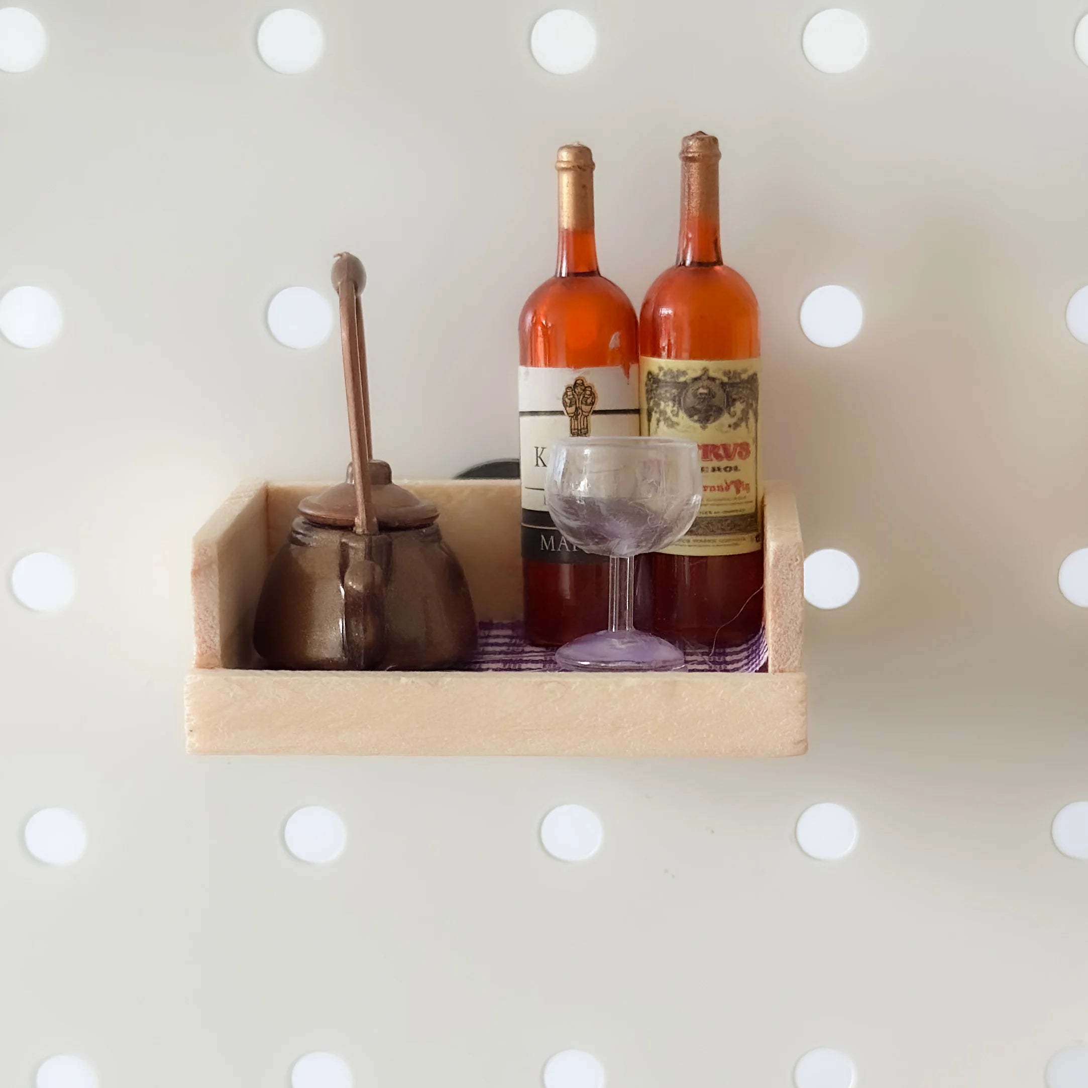 Charming Christmas 3D Wooden Wine Bottle Magnets - Image 13
