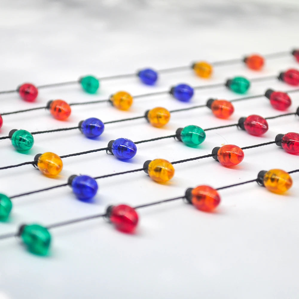 Festive Miniature String Lights for Dollhouses - Image 17