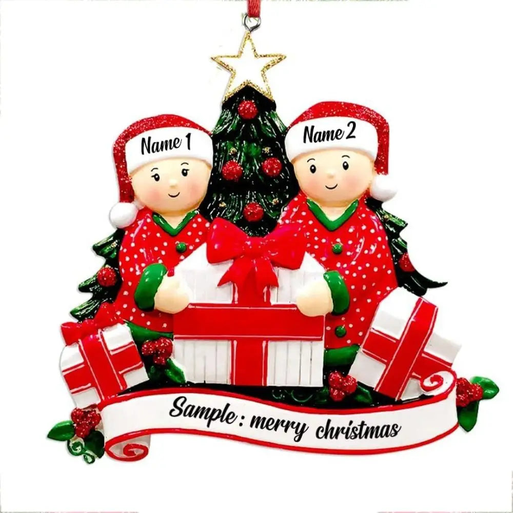 Cute Acrylic Snowman Star Christmas Tree Ornament - Image 10