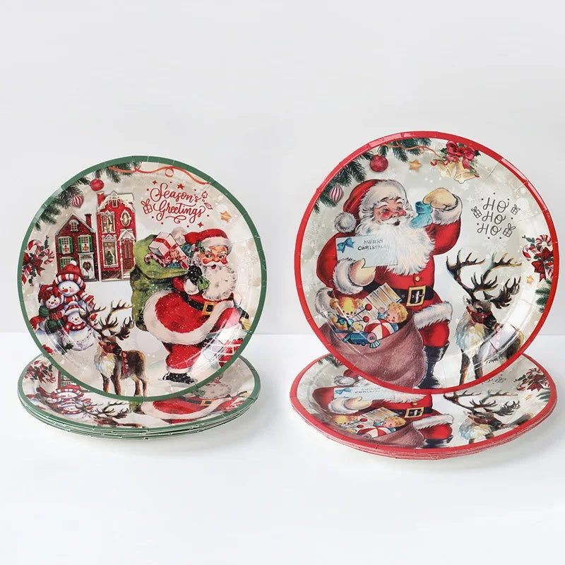 Festive Christmas Paper Tableware for Holiday Cheer - Image 17