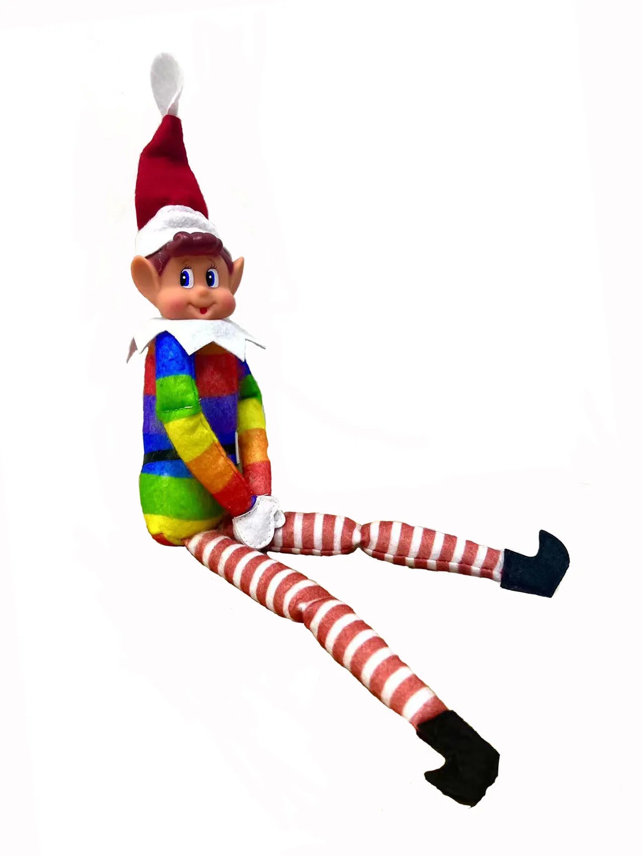 Adorable Red Elf Doll Ornament for Christmas Cheer - Image 4