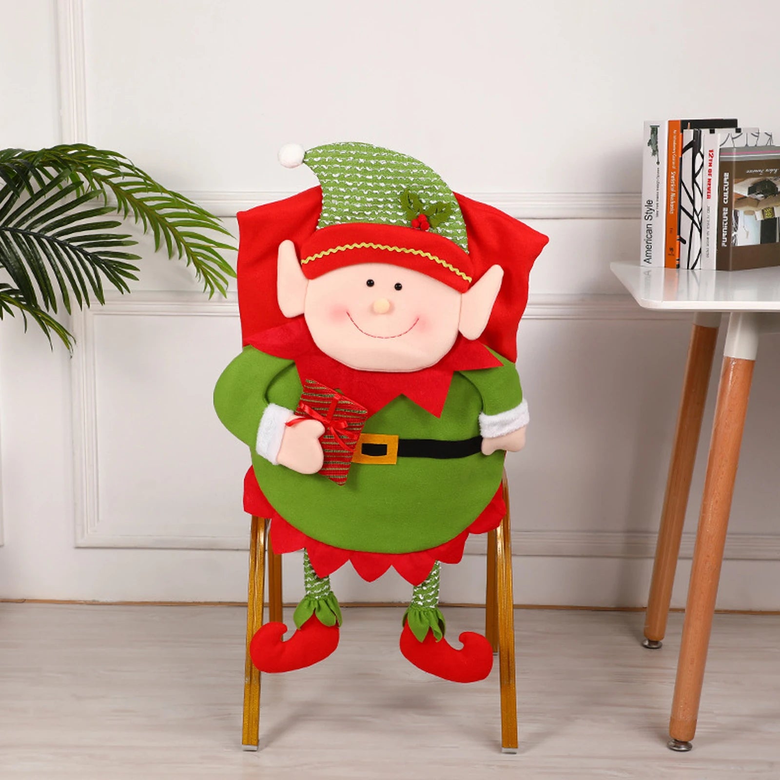 Festive Santa Chair Covers for a Merry Christmas - Image 5